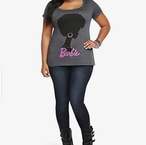black barbie afro t shirt